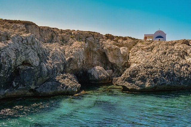 Cyprus offers a warm Mediterranean climate all year round.